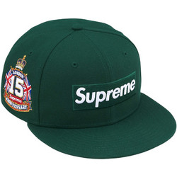 Supreme Ανδρικό Καπέλο Jockey Υφασμάτινο Πράσινο SS26H13