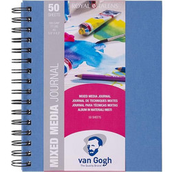 Royal Talens Van Gogh Μπλοκ Σχεδίου A5 Mixed Media 160gr/m² 50 Φύλλα