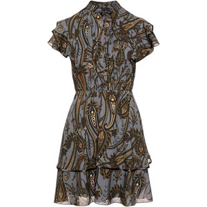 Lynne Mini Φόρεμα για Γάμο / Βάπτιση Γκρι 0156-0511011-82 Lynne Mini Φόρεμα για Γάμο / Βάπτιση Γκρι 0156-0511011-82