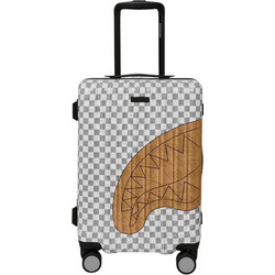 Sprayground Embossed Cream Check CL331 Βαλίτσα Καμπίνας 54.6x34.9x22cm με 4 Ρόδες Μπεζ