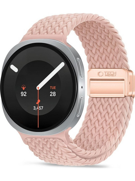Tech-Protect NylonMag Λουράκι Υφασμάτινο Dusty Rose (Samsung Galaxy Watch 9 / 8 / Classic)