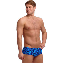Funky Trunks Hill Billy Αθλητικό Ανδρικό Μαγιό Σλιπ με Σχέδια Royal Blue FTS001M723620