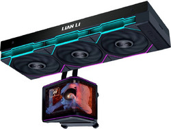 Lian Li Hydroshift II Oled Curved 360 Tl Υδρόψυξη CPU 120mm ARGB για Socket AM4 / 1700 / AM5 / 1851