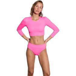 Baya Ψηλόμεσο Bikini Slip Ροζ 71109-1
