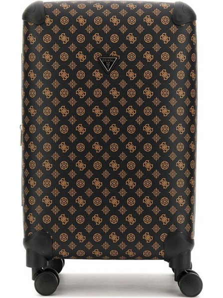 Guess Wilder HP7452982 Βαλίτσα Μεσαία 64x39x27.5cm με 4 Ρόδες Καφέ