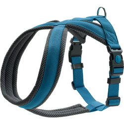Hunter London Comfort Σαμαράκι Σκύλου Γιλέκο Ανατομικό Μπλε Large