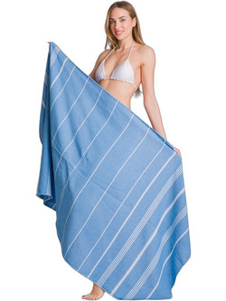 Rima Πετσέτα Παρεό Θαλάσσης Μπλε 90x170cm 2207-08