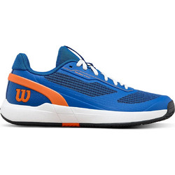 Wilson Rush Pro 5 Παιδικά Αθλητικά Παπούτσια για Τένις Μπλε Πορτοκαλί WRS338770