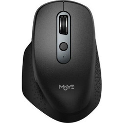 Moye Ergo Pro Ασύρματο Ποντίκι Black