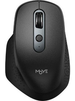 Moye Ergo Pro Ασύρματο Ποντίκι Black