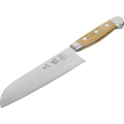 Gude Alpha Μαχαίρι Santoku από Ανοξείδωτο Ατσάλι Επαγγελματικό 18cm