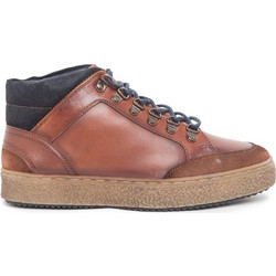 Harmont & Blaine Ανδρικά Μποτάκια Δερμάτινα Καφέ E0CJ16-087048-714