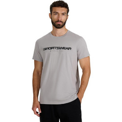 4F Ανδρικό Αθλητικό T-Shirt Γκρι 4FWAW25TTSHM2962-25S