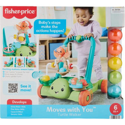 Fisher-Price Moves With You Turtle Walker Περπατούρα 6m+ JKD63