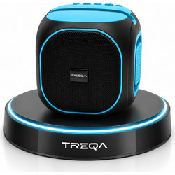 Treqa YT-589 Ηχείο Bluetooth με Ραδιόφωνο Μαύρο Μπλε