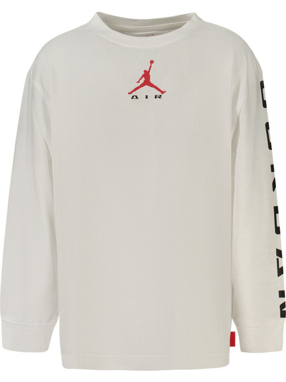Jordan Παιδικό T-Shirt Μακρυμάνικο Λευκό 95G183-001