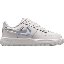 Nike Air Force 1 Παιδικά Sneakers Μπεζ Γαλάζια IR0596-101