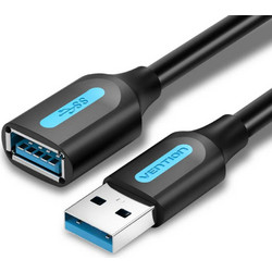 Vention CBHBF Καλώδιο USB-A Male 3.0 to USB-A Female 1m Black