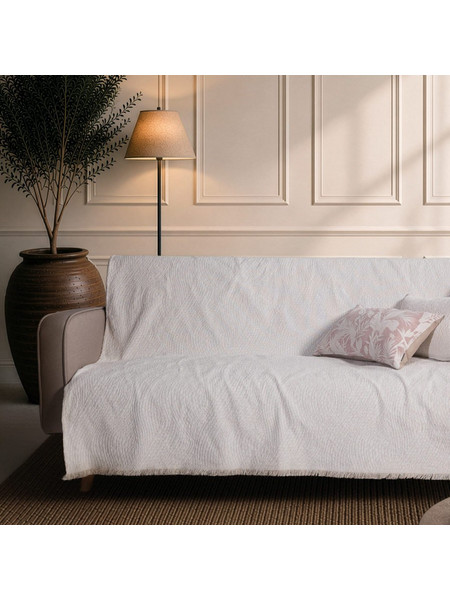 Teoran Ριχτάρι Τετραθέσιου Καναπέ 180x350 Norman 01 Off White