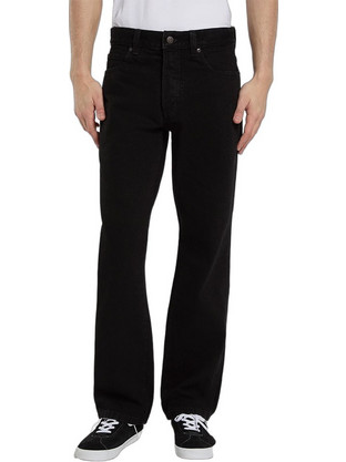 Dickies 983 Ανδρικό Τζιν Παντελόνι Κανονική Εφαρμογή Μαύρο DK0A885HJ79