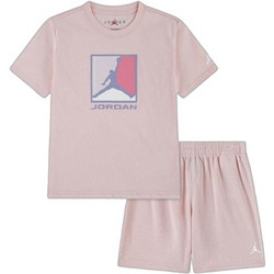 Jordan Jumpman Παιδικό Σετ για Αγόρι Ροζ Λιλά 65F478-AEM