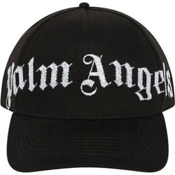 Palm Angels Ανδρικό Καπέλο Jockey Υφασμάτινο Μαύρο PAMLB001FB005