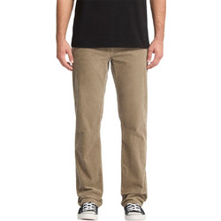 Volcom Solver Ανδρικό Παντελόνι Ελαστικό Κοτλέ Κανονική Εφαρμογή Χακί A1132601-BNL