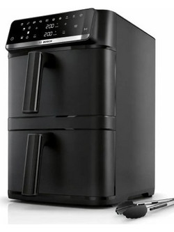 Bosch MAFD661B7 Air Fryer 12lt με Διπλό Κάδο