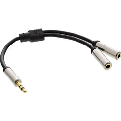 InLine S-99250 Αντάπτορας Ήχου 3.5mm Male to 2x 3.5mm Female