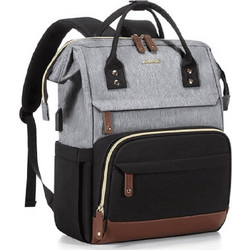 Lovevook MB2046 Αδιάβροχο Backpack Laptop 15.6" Black Grey