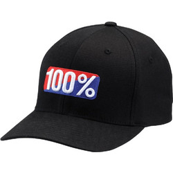 Flexfit Ανδρικό Καπέλο Jockey Υφασμάτινο Μαύρο 20043-0000-BLK