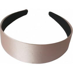 RO Accessories Στέκα Μαλλιών Σατέν Μπεζ C158975