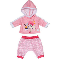 Zapf Creation Baby Born Φόρμα για Κούκλα Ροζ