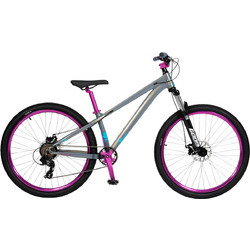 Orient Bikes Loop 2026 Παιδικό Mountain Bike 27.5" με 7 Ταχύτητες Γκρι Ροζ