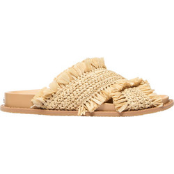 Michael Kors Γυναικεία Σανδάλια Μπεζ 40S6PYFS1D-270