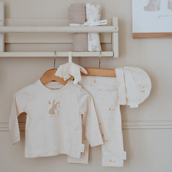 Little Dutch Σετ Ρούχων για Νεογέννητο Κορίτσι Newborn Naturals Μπεζ 3τμχ