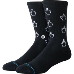 Stance Cursor Crew FW26 Γυναικείες Κάλτσες Μαύρες A556C26CUR-BLK