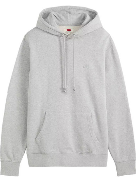 Levi's Ανδρικό Φούτερ με Κουκούλα & Τσέπες Γκρι 34581-0063