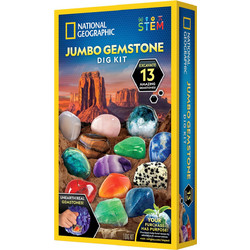 National Geographic Jumbo Gemstone Dig Kit