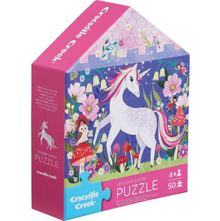 Παιδικό Puzzle Crocodile Creek Unicorn Castle 50 Κομμάτια