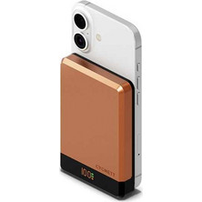 Cygnett MagSlim Wireless Magsafe Power Bank 10000mAh 20W με Θύρα USB-C Power Delivery Orange