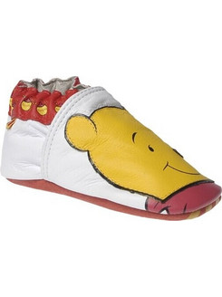 Adidas Winnie The Pooh Βρεφικά Slip Ons Αγκαλιάς Μπεζ Καφέ Κίτρινο G17608