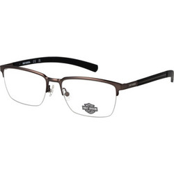 Harley Davidson HD50072 009 Ανδρικός Σκελετός Γυαλιών Οράσεως Μεταλλικός Καφέ
