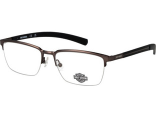 Harley Davidson HD50072 009 Ανδρικός Σκελετός Γυαλιών Οράσεως Μεταλλικός Καφέ