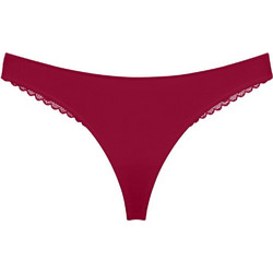 Triumph Pretty Γυναικείο String με Δαντέλα Κόκκινο 10229108-6845