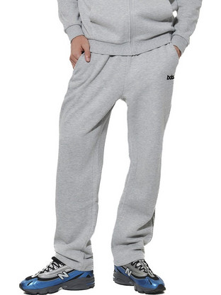 Body Action Ανδρικό Παντελόνι Φόρμας Fleece Γκρι 023628-03C