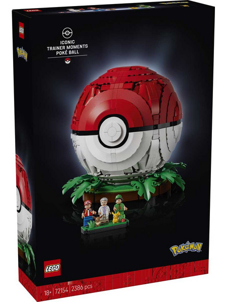 Lego Pokemon Iconic Trainer Moments Pok? Ball για 18+ Ετών 72154