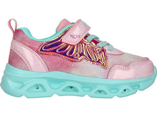 Zig-Zag Παιδικά Sneakers με Φωτάκια Ροζ Βεραμάν Z264424-4116