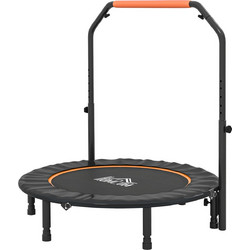 HOMCOM Τραμπολίνο Γυμναστικής με Λαβή 114cm A71-034V02BK