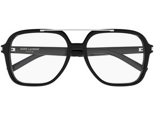 Saint Laurent SL545-001 Γυναικείος Σκελετός Γυαλιών Οράσεως Κοκάλινος Μαύρος